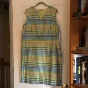Marconi 100% silk shift dress - size 16